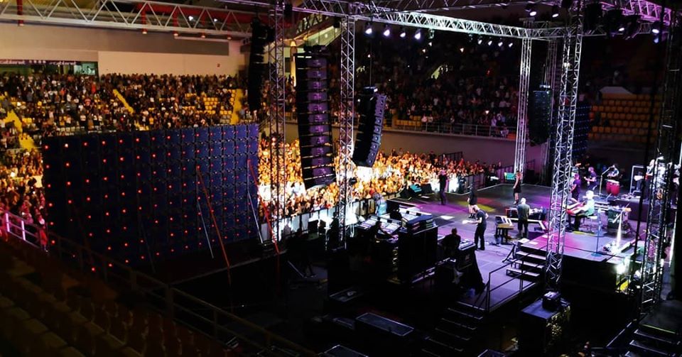 LEDD Displays Eros Ramazzotti concert Limassol