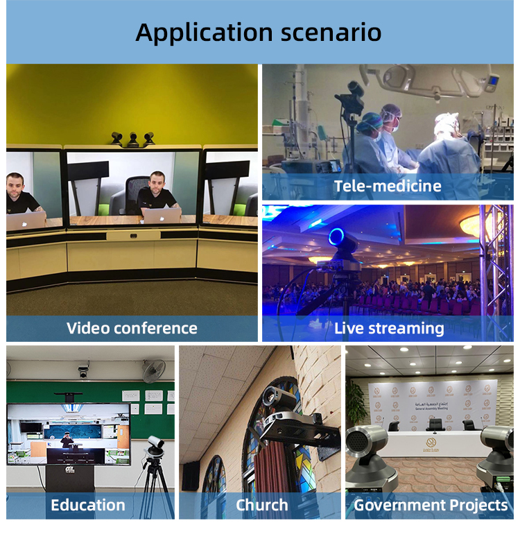 Full HD PTZ Camera for live Streaming online conferences KT-HD91A KT-HD91R Sony 1/1.8 STARVIS CMOS Censor