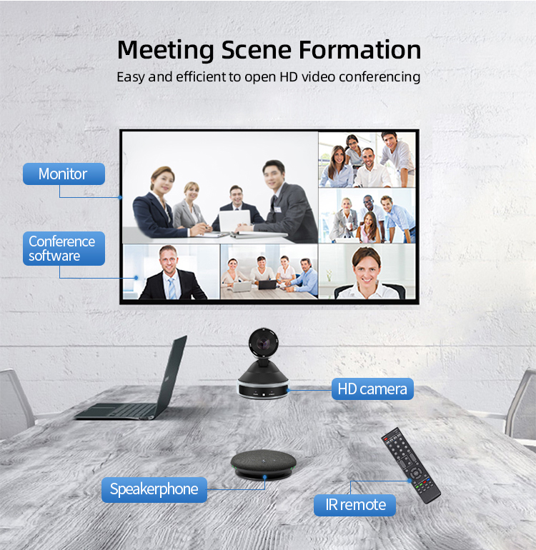 Full HD PTZ Camera for live Streaming online conferences KT-HD91A KT-HD91R Sony 1/1.8 STARVIS CMOS Censor